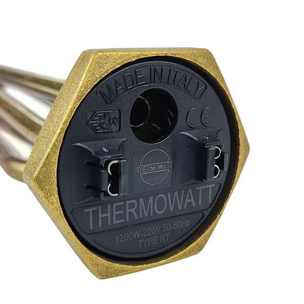 Тен бойлера (водонагрівача) Thermowatt 1,2 кВат, на різьбі G1 1&frasl;4" (діаметр різьби 1 1/4 дюйма), з портом під анод М6 3.1.094 фото