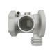 Корпус насосу з фільтром Indesit C0085617 (білий) 14.032 фото 3