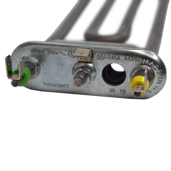 ТЭН 1700 w 175 мм. Подогнутый с отверстием для стиральной машины C00087188 5.018 фото