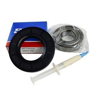 Комплект подшипников Samsung DC97-01552 (подшипники 6207, 6206, сальник 45,5*84*10/12 и смазка) 28.049 фото