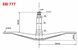 Крестовина барабана Bosch, Siemens 684101 (D вала = 35/30/25 мм, L вала = 122 мм), EBI, Италия, COD777 19.0051 фото 6
