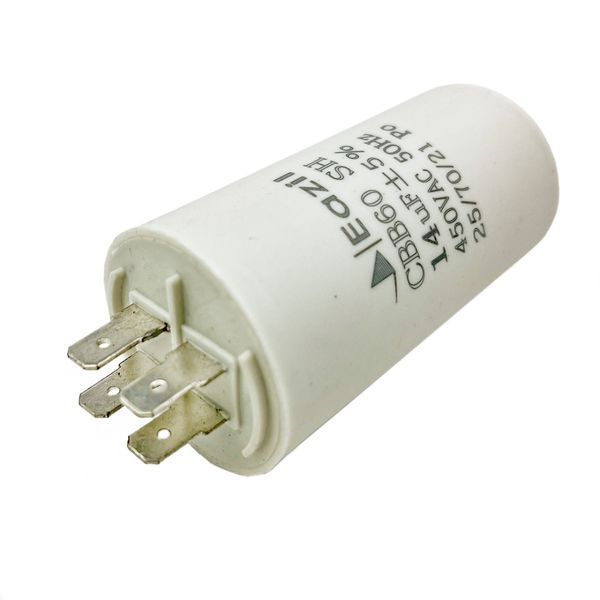 Конденсатор 14 Mf 450V CBB60 с болтом ( Eazil) 18.0023 фото