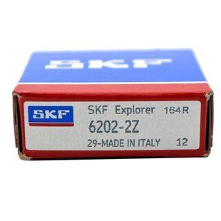 Підшипник SKF 6202 zz (фірмове паковання) 3.033 фото
