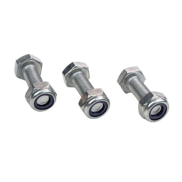 Комплект кріплення для хрестовини Indesit, Ariston, Bosch, Siemens (3 болти + 3 контргайки) 31.003 фото